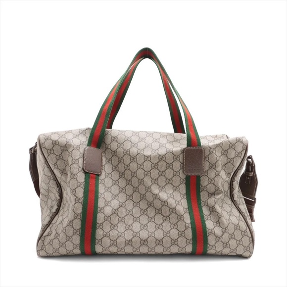 Authentic GUCCI duffle Bag with strap - Picture 3 of 16
